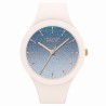 Smartwatch Damski Gravity GT14-1 na pasku gumowym w kolorze Różowy/Różowy o szerokości 22mm