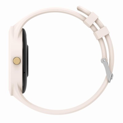 Smartwatch Damski Gravity GT14-1 na pasku gumowym w kolorze Różowy/Różowy o szerokości 22mm