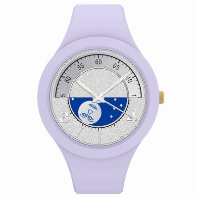 Smartwatch Damski Gravity GT14-2 na pasku gumowym w kolorze Fioletowy/Fioletowy o szerokości 22mm