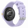 Smartwatch Damski Gravity GT14-2 na pasku gumowym w kolorze Fioletowy/Fioletowy o szerokości 22mm