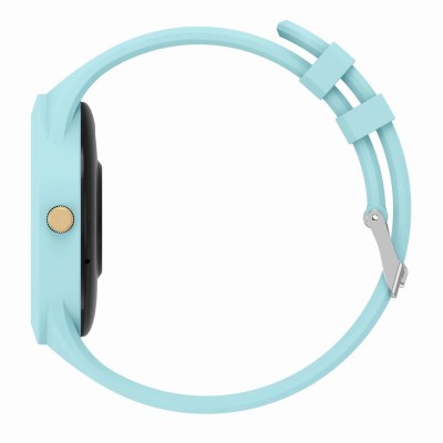 Smartwatch Damski Gravity GT14-4 na pasku gumowym w kolorze Niebieski/Niebieski o szerokości 22mm