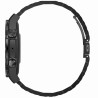 Smartwatch Męski Gravity GT13-1 na bransolecie stalowej w kolorze Czarny/Czarny o szerokości 26mm