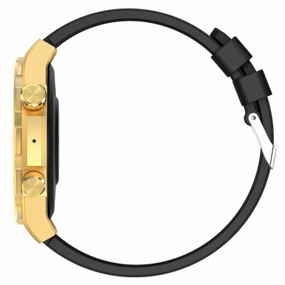 Smartwatch Męski Gravity GT13-2 na bransolecie stalowej w kolorze Złoty/Złoty o szerokości 26mm