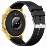 Smartwatch Męski Gravity GT13-2 na bransolecie stalowej w kolorze Złoty/Złoty o szerokości 26mm