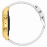 Smartwatch Męski Gravity GT13-3 na bransolecie stalowej w kolorze Złoty/Złoty o szerokości 26mm