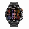 Smartwatch Męski Gravity GT20-1 na pasku gumowym w kolorze Czarny/Czarny o szerokości 22mm