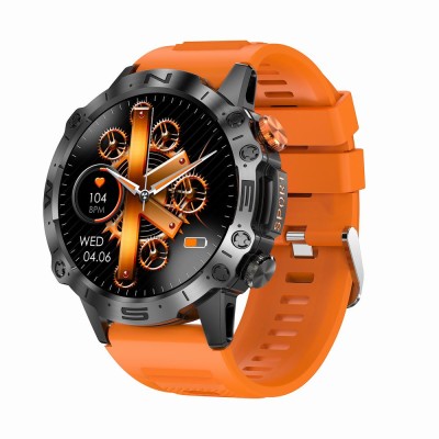 Smartwatch Męski Gravity GT20-3 na pasku gumowym w kolorze Czarny/Czarny o szerokości 22mm