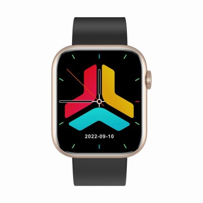 Smartwatch Damski Gravity GT3-2 na pasku gumowym w kolorze Różowy/Czarny o szerokości 22mm
