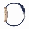 Smartwatch Damski Gravity GT3-4 na pasku gumowym w kolorze Granatowy/Granatowy o szerokości 22mm