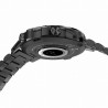 Smartwatch Męski Gravity GT9-2 na bransolecie stalowej w kolorze Czarny/Czarny o szerokości 22mm