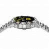 Smartwatch Męski Gravity GT9-3 na bransolecie stalowej w kolorze Srebrny/Srebrny o szerokości 22mm