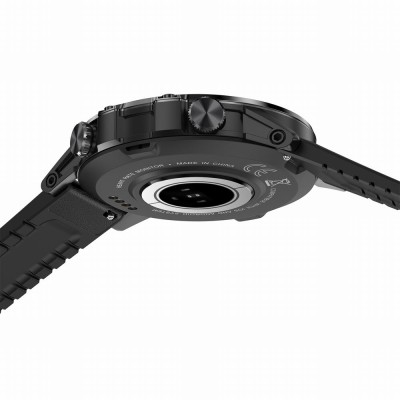 Smartwatch Męski Gravity GT9-5  w kolorze Czarny/Czarny o szerokości 22mm