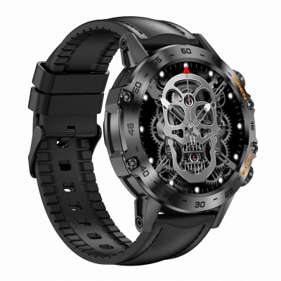 Smartwatch Męski Gravity GT9-5  w kolorze Czarny/Czarny o szerokości 22mm