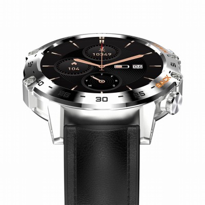 Smartwatch Męski Gravity GT9-6  w kolorze Srebrny/Czarny o szerokości 22mm