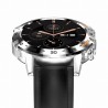 Smartwatch Męski Gravity GT9-6  w kolorze Srebrny/Czarny o szerokości 22mm