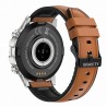 Smartwatch Męski Gravity GT9-8  w kolorze Srebrny/Brązowy o szerokości 22mm