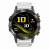 Smartwatch Męski Gravity GT9-10 na pasku gumowym w kolorze Czarny/Biały o szerokości 22mm