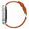 Smartwatch Męski Gravity GT6-4 na pasku gumowym w kolorze Srebrny/Pomarańczowy o szerokości 22mm