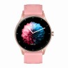 Smartwatch Damski Gravity GT2-1 na pasku gumowym w kolorze Różowy/Różowy o szerokości 22mm