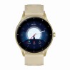 Smartwatch Damski Gravity GT2-4 na pasku gumowym w kolorze Złoty/Złoty o szerokości 22mm