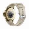 Smartwatch Damski Gravity GT2-4 na pasku gumowym w kolorze Złoty/Złoty o szerokości 22mm