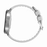 Smartwatch Damski Gravity GT2-7 na pasku gumowym w kolorze Srebrny/Szary o szerokości 22mm