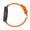 Smartwatch Damski Gravity GT2-9 na pasku gumowym w kolorze Czarny/Pomarańczowy o szerokości 22mm