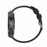Smartwatch Męski Gravity GT7-1 PRO na pasku gumowym w kolorze Czarny/Czarny o szerokości 22mm