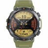 Smartwatch Męski Gravity GT7-3 PRO na pasku gumowym w kolorze Khaki/Khaki o szerokości 22mm
