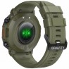 Smartwatch Męski Gravity GT7-3 PRO na pasku gumowym w kolorze Khaki/Khaki o szerokości 22mm