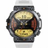 Smartwatch Damski Gravity GT7-6 PRO na pasku gumowym w kolorze Czarny/Biały o szerokości 22mm