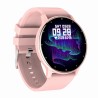 Smartwatch Damski Gravity GT1-1 na pasku gumowym w kolorze Różowy/Różowy o szerokości 22mm
