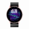 Smartwatch Damski Gravity GT1-2 na pasku gumowym w kolorze Różowy/Czarny o szerokości 22mm