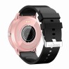 Smartwatch Damski Gravity GT1-2 na pasku gumowym w kolorze Różowy/Czarny o szerokości 22mm