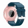Smartwatch Damski Gravity GT1-4 na pasku gumowym w kolorze Różowy/Granatowy o szerokości 22mm