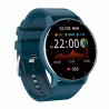 Smartwatch Męski Gravity GT1-5 na pasku gumowym w kolorze Granatowy/Granatowy o szerokości 22mm