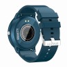 Smartwatch Męski Gravity GT1-5 na pasku gumowym w kolorze Granatowy/Granatowy o szerokości 22mm