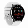 Smartwatch Damski Gravity GT1-11 na pasku gumowym w kolorze Czarny/Biały o szerokości 22mm