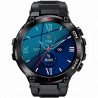 Smartwatch Męski Gravity GT8-1 na pasku gumowym w kolorze Czarny/Czarny o szerokości 22mm