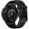 Smartwatch Męski Gravity GT8-1 na pasku gumowym w kolorze Czarny/Czarny o szerokości 22mm