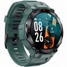Smartwatch Męski Gravity GT8-3 na pasku gumowym w kolorze Zielony/Zielony o szerokości 22mm