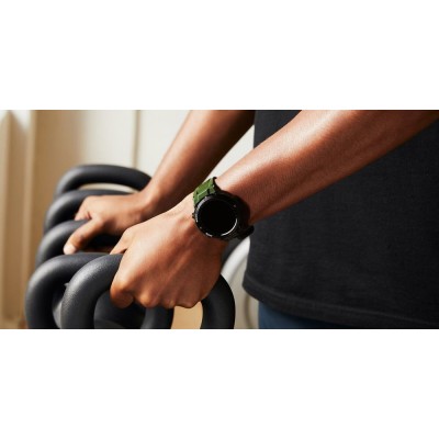 Smartwatch Męski Gravity GT7-3 na pasku gumowym w kolorze Khaki/Khaki o szerokości 22mm