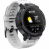 Smartwatch Męski Gravity GT7-6 na pasku gumowym w kolorze Czarny/Biały o szerokości 22mm