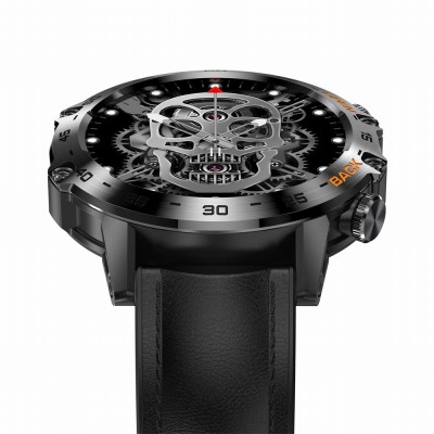 Smartwatch Męski Gravity GT9-5  w kolorze Czarny/Czarny o szerokości 22mm