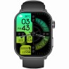 Smartwatch Męski Gravity GT28-1 na pasku gumowym w kolorze Czarny/Czarny o szerokości 22mm