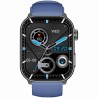 Smartwatch Męski Gravity GT28-3 na pasku gumowym w kolorze Czarny/Granatowy o szerokości 22mm