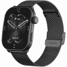 Smartwatch Męski Gravity GT28-4 na pasku gumowym w kolorze Czarny/Khaki o szerokości 22mm