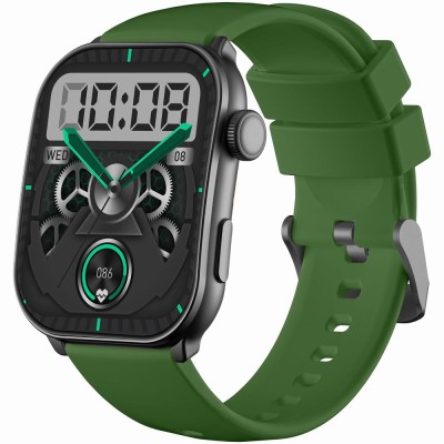 Smartwatch Męski Gravity GT28-4 na pasku gumowym w kolorze Czarny/Khaki o szerokości 22mm