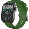 Smartwatch Męski Gravity GT28-4 na pasku gumowym w kolorze Czarny/Khaki o szerokości 22mm