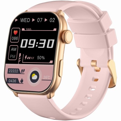 Smartwatch Damski Gravity GT28-6 na pasku gumowym w kolorze Różowe Złoto/Różowy o szerokości 22mm